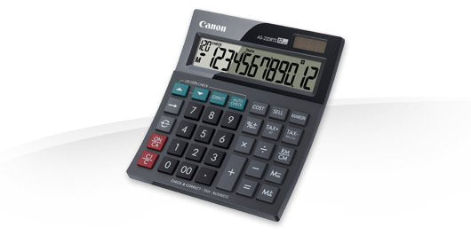 Canon As-220rts Calculadora Escritorio Pantalla De Calculadora Negro