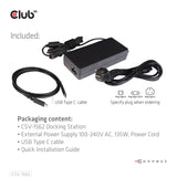 EAN 8719214471293 - CLUB3D CSV-1562 base para portátil y replicador de puertos Acoplamiento USB 3.2 Gen 1 (3.1 Gen 1) Type-C  imagen 16