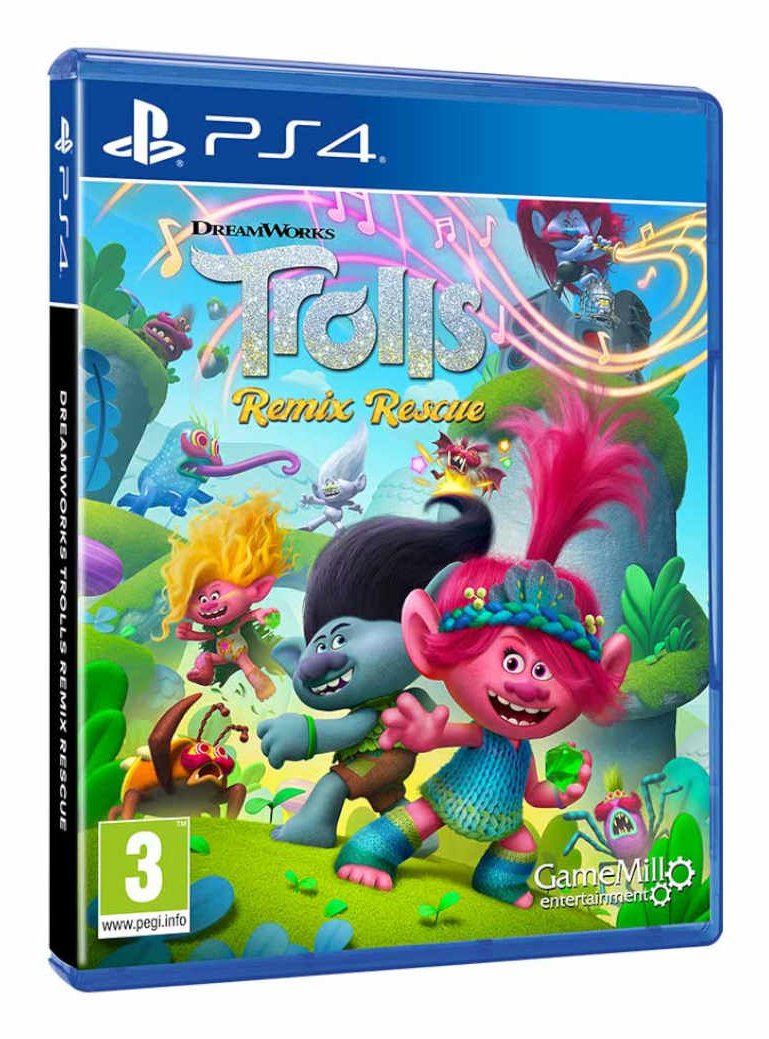 Juego Trolls Remix Rescue Ps4 Playstation 4