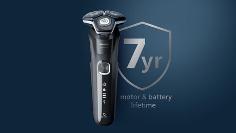 EAN 8720689007856 - Philips SHAVER Series 5000 S5885/25 afeitadora Máquina de afeitar de rotación Recortadora Azul imagen 5
