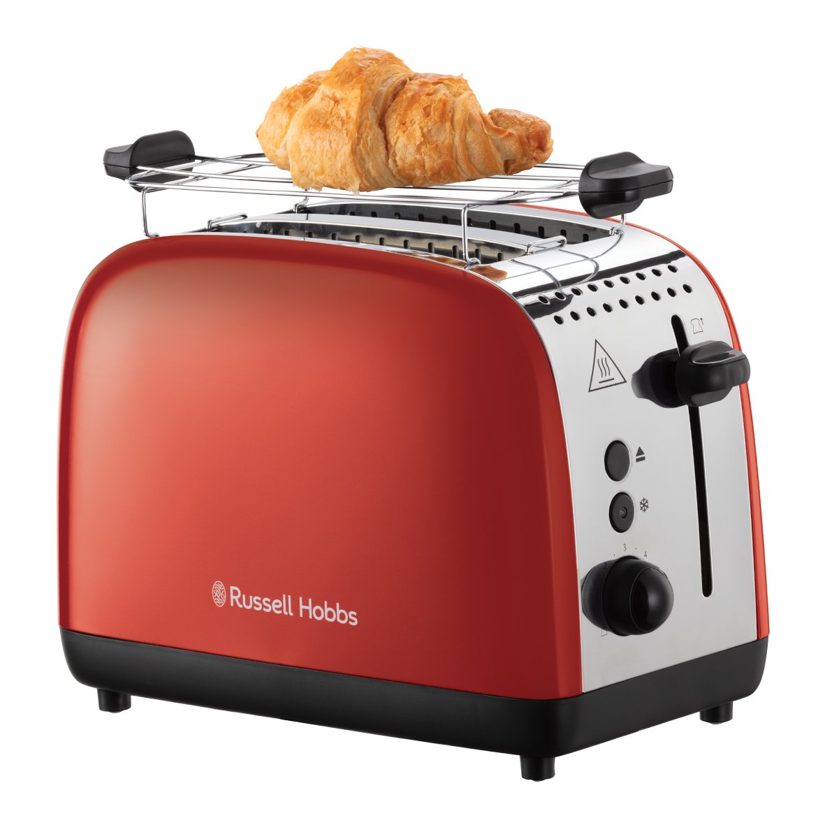 Russell Hobbs Toaster Colours Plus 2s Rojo 26554-56 2655456 (26554-56)