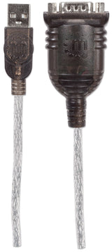 EAN 0766623151856 - Manhattan 151856 cable de serie Plata 0,45 m USB A Serial/COM/RS232/DB9 imagen 4