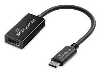 EAN 4260664877820 - MediaRange MRCS234 adaptador de cable de vídeo 0,2 m USB Tipo C HDMI Negro imagen 1