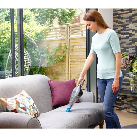 EAN 5035048698082 - Black & Decker NVC215WA-QW aspiradora de mano Azul, Plata Sin bolsa imagen 6