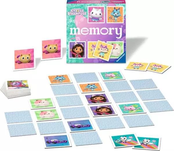 La Casa De Muñecas Memoria Ravensburger   De Gabby, Juego De Memoria 22596