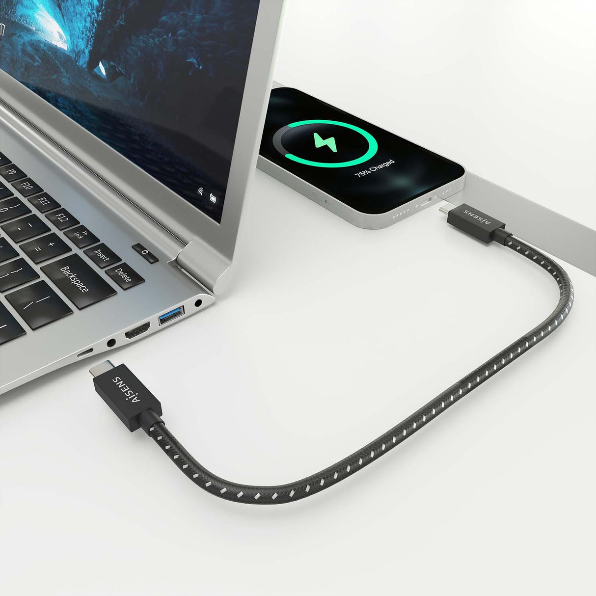 EAN 8435739901540 - AISENS A156-0867 cable USB USB4 Gen 3x2 1 m USB C imagen 5
