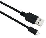 Helos Cable, Usb 2.0 A Macho/Micro-B Macho, 3,0m, Negro