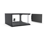 Armario De Red De Pared 6u 19" Enoc System W3 6-6-S Negro Ral 9005