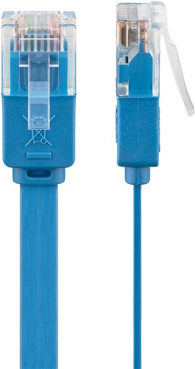 EAN 4040849964268 - Goobay 96426 cable de red Azul 5 m Cat6 U/UTP (UTP) imagen 3
