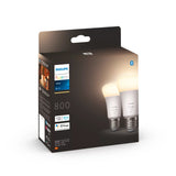 Bombilla Led Hue White E27 Pack - 2 929001821623