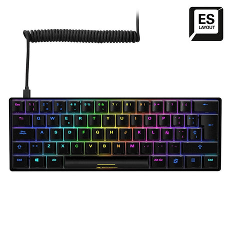 EAN 4044951033935 - Sharkoon SGK50 S4 teclado Juego USB QWERTY Español Negro imagen 3