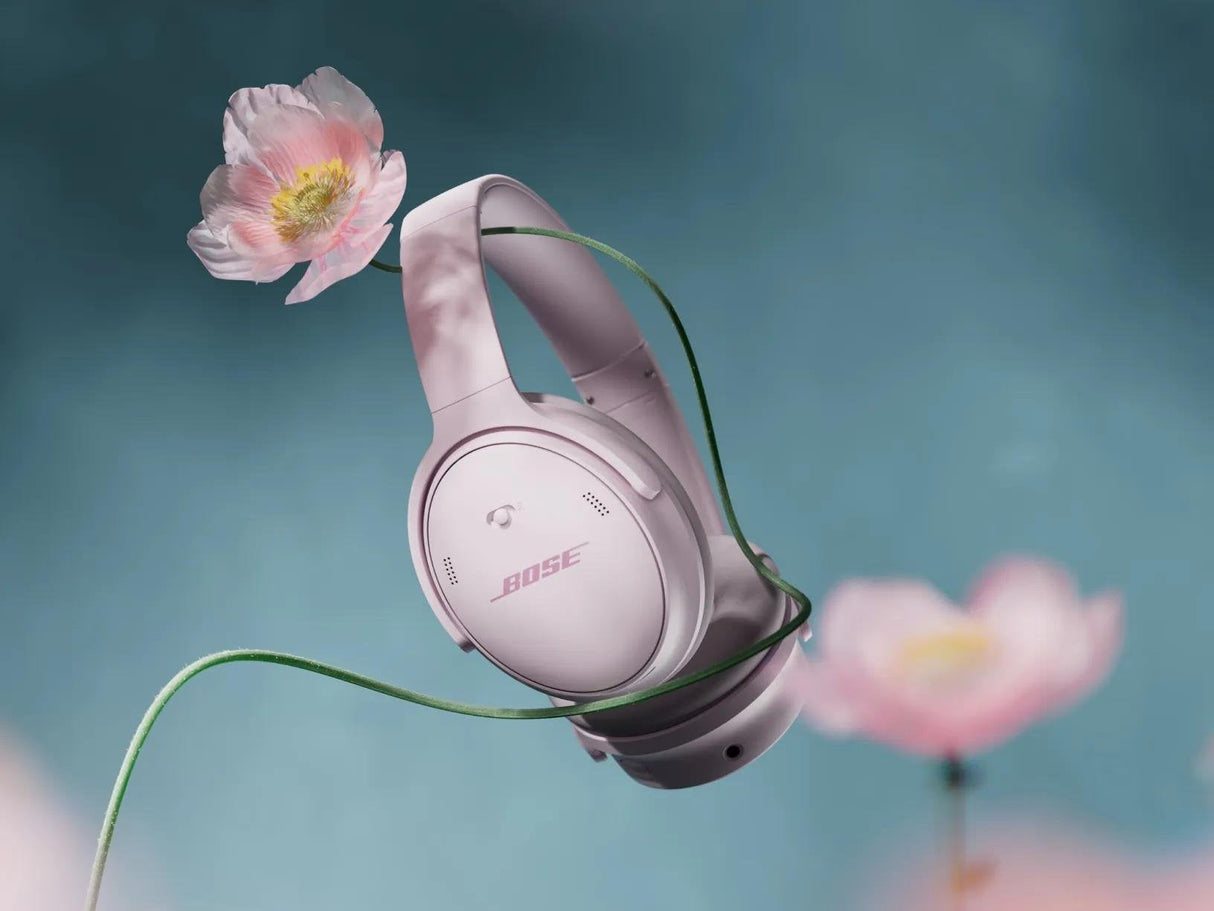 Auriculares Bose Quiet Comfort Inalámbricos Bluetooth Con Cancelación De Ruido, Micrófono Integrado, Color Rosa
