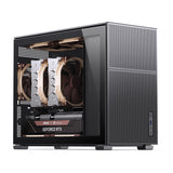 Jonsbo D31 Mesh Micro-Atx Gehäuse, Temperojo Glass - Negro