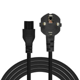 EAN 5901986046912 - Savio Strom IEC 60320 C5 CEE 7/7 Sort 3m Stromkabel Negro C5 acoplador Enchufe tipo C imagen 1
