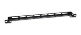 Inter-Tech 19" Regleta Guiacables , 1 2u, 22x482x50mm Negro.