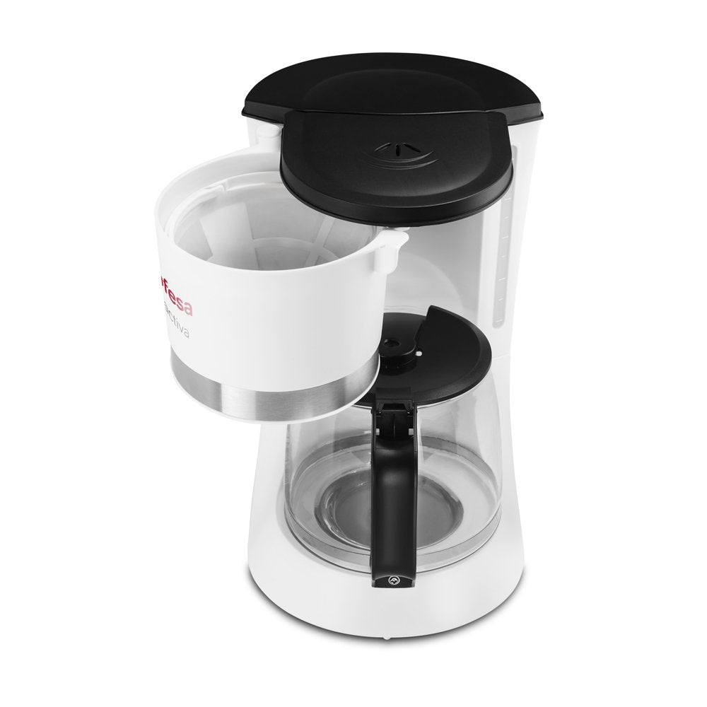 Cafetera De Goteo Ufesa 71604564 Cg7123 Activa Para 10 Blanco