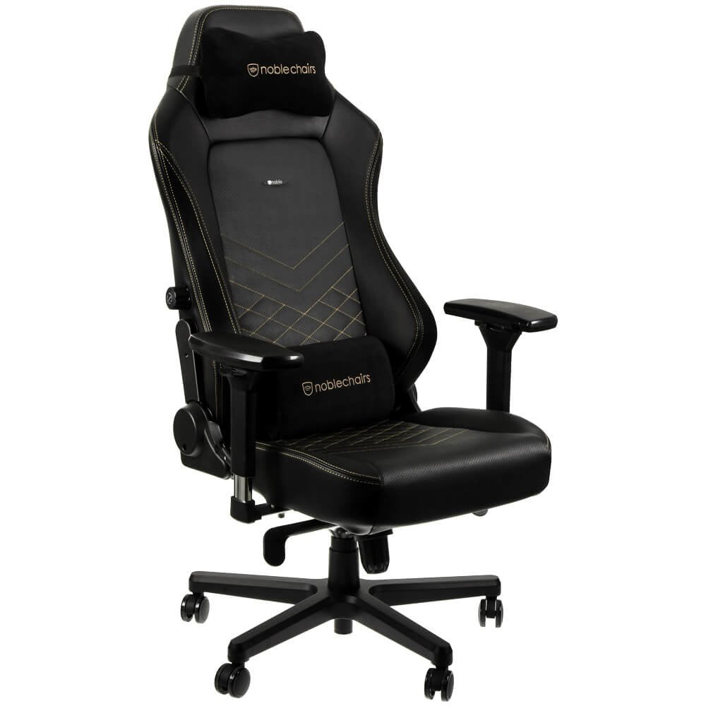 Noblechairs Hero Gaming Silla - Negro Dorado