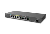 Engenius Ext1109p Switch L2 Gigabit Ethernet (10/100/1000) Energía Sobre Ethernet (Poe) Gris