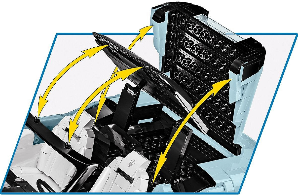 Cobi Maserati Mc20 Cielo Executive Edition, Juguete De Construcción Cobi-24351