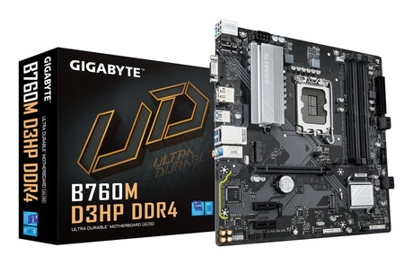 EAN 0889523043790 - GIGABYTE B760M D3HP DDR4 placa base Intel B760 Express LGA 1700 micro ATX imagen 1