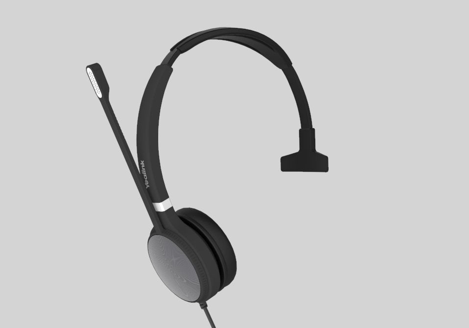 Uh36 Mono Headset Wired  Head-Band Office/Call Center