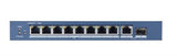 Switch Poe Gigabit De 8 Puertos Layer 2 1p Rj45 1p Spf Hikvision