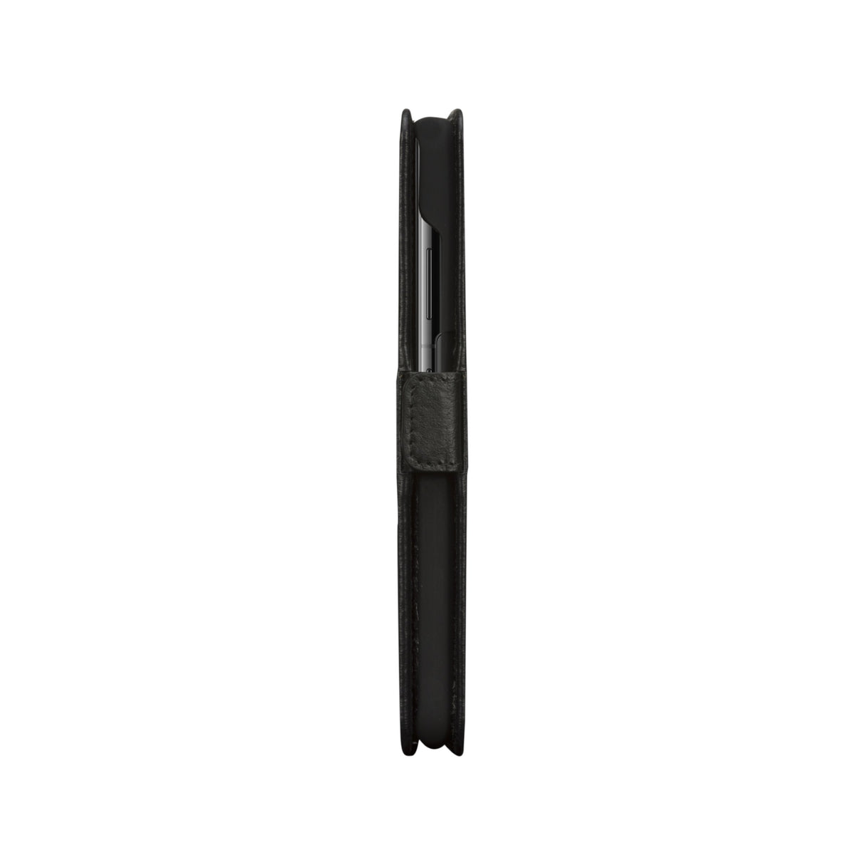Dbramante1928 Lynge Funda Con Tapa Para Teléfono Móvil Cuero De Grano Entero Negro Para Samsung Galaxy S21 Ultra 5g
