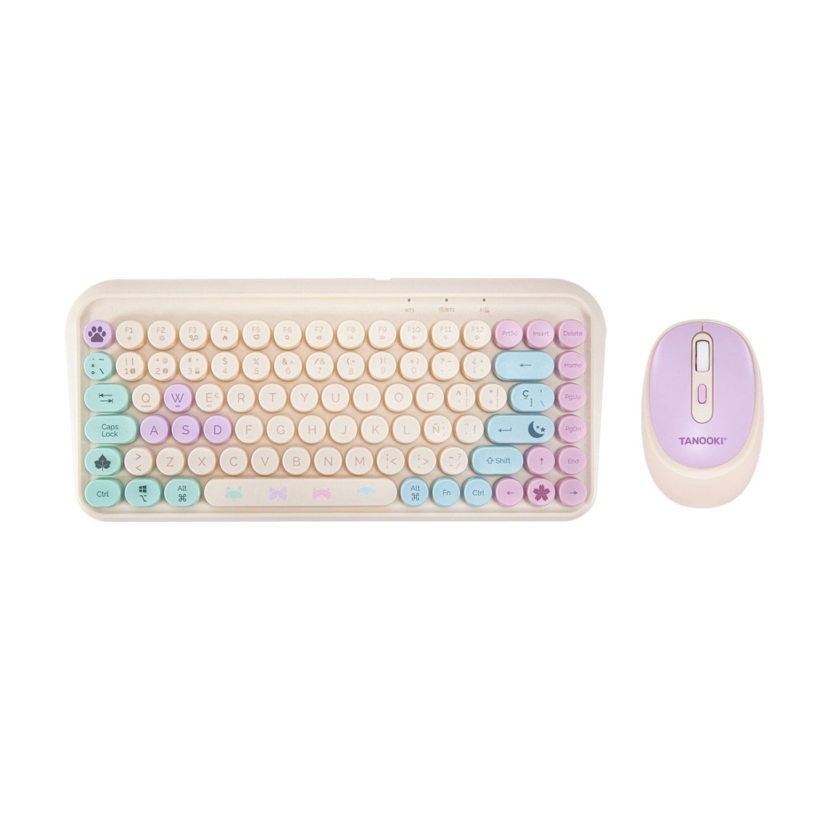 Teclado Y Raton Bluetooth Tanooki