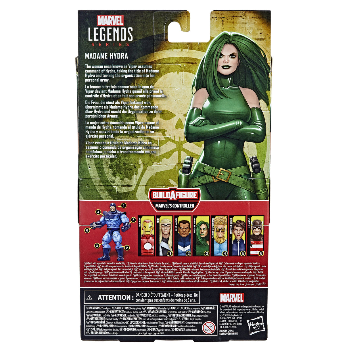 Figura Madame Hydra Marvel Legends 15cm