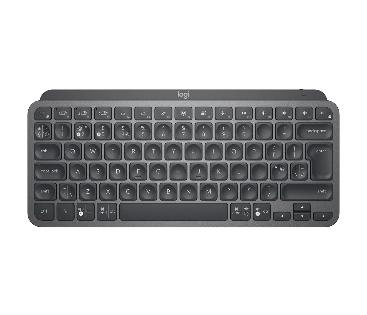 EAN 5099206101425 - Logitech 920-010606 teclado Oficina RF Wireless + Bluetooth QWERTY Inglés del Reino Unido Grafito imagen 3