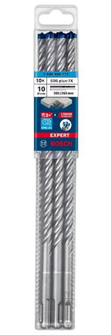 Bosch Expert Broca Sds-Plus-7x, Ø 10mm, 10 Piezas 2608900172