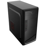 Akyga Caja Pc Micro Atx  2.Usb2.0 Ak995bk Sin Fuente