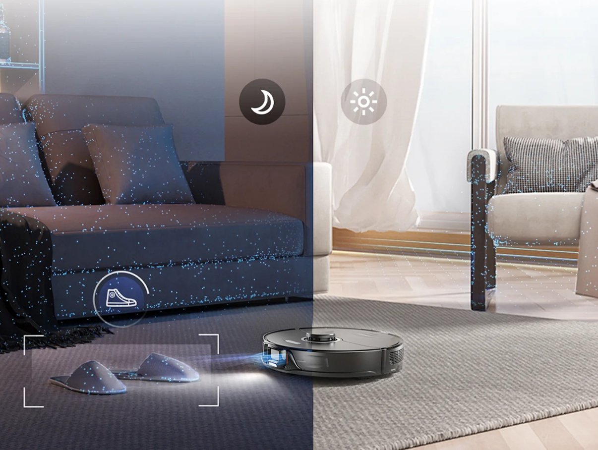 Roborock S8+ Schwarz Saugroboter
