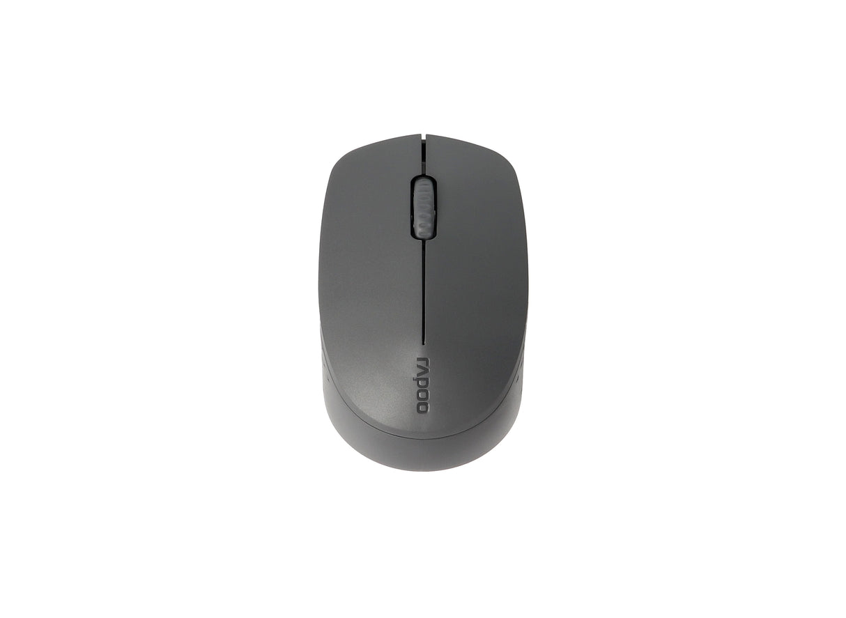 Ratón Rapoo M100 Silent Comfortable Silent Multi-Mode , Gris Oscuro