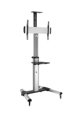 Soporte De Pie Inclinable Con Ruedas Fonestar Sts-4064p Para Tv De 37-70' Hasta 50kg