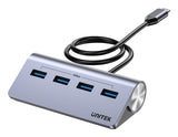 Unitek H1337bgy01 Hub 4in1 Usb-C With 4x Usb-A