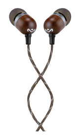Marley Earbuds Smile Jamaica 3.5 Mm, Signature Black, Micrã³fono Incorporado