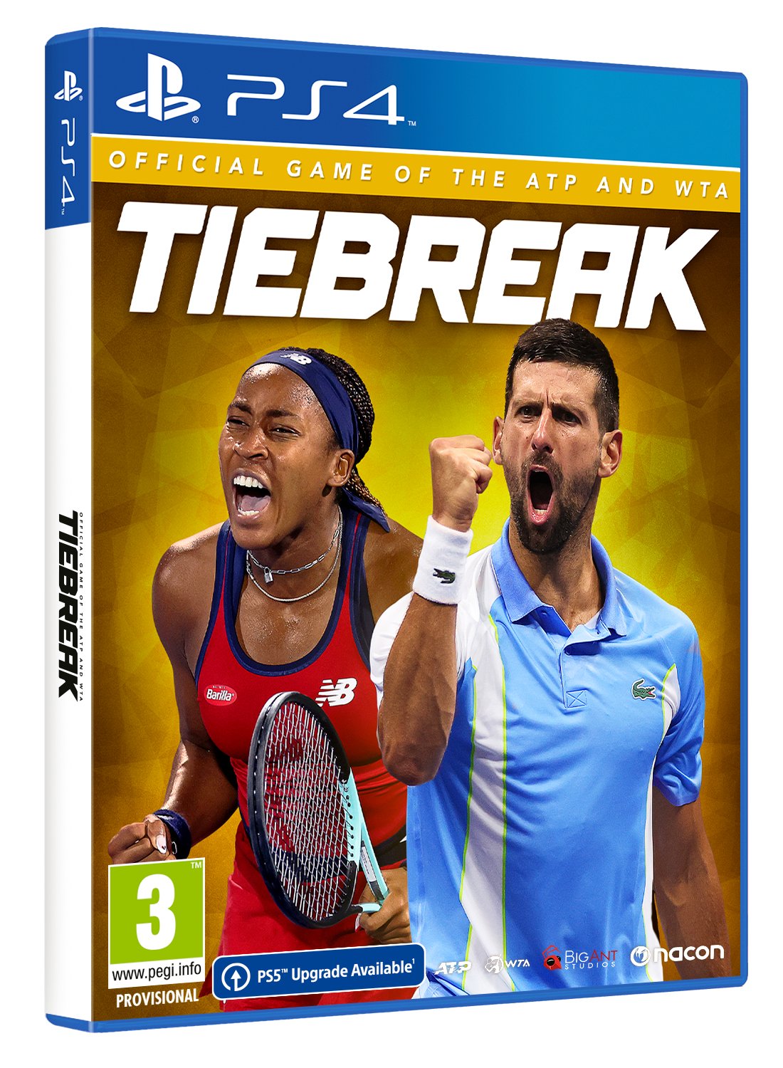 EAN 3665962020908 - NACON TIEBREAK: Official game of the ATP and WTA Estándar PlayStation 4 imagen 2