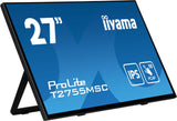 Monitor Iiyama 68.6cm 27" T2755msc-B1 16:9 M-Touch Hdmi+Dp Webcam Retail