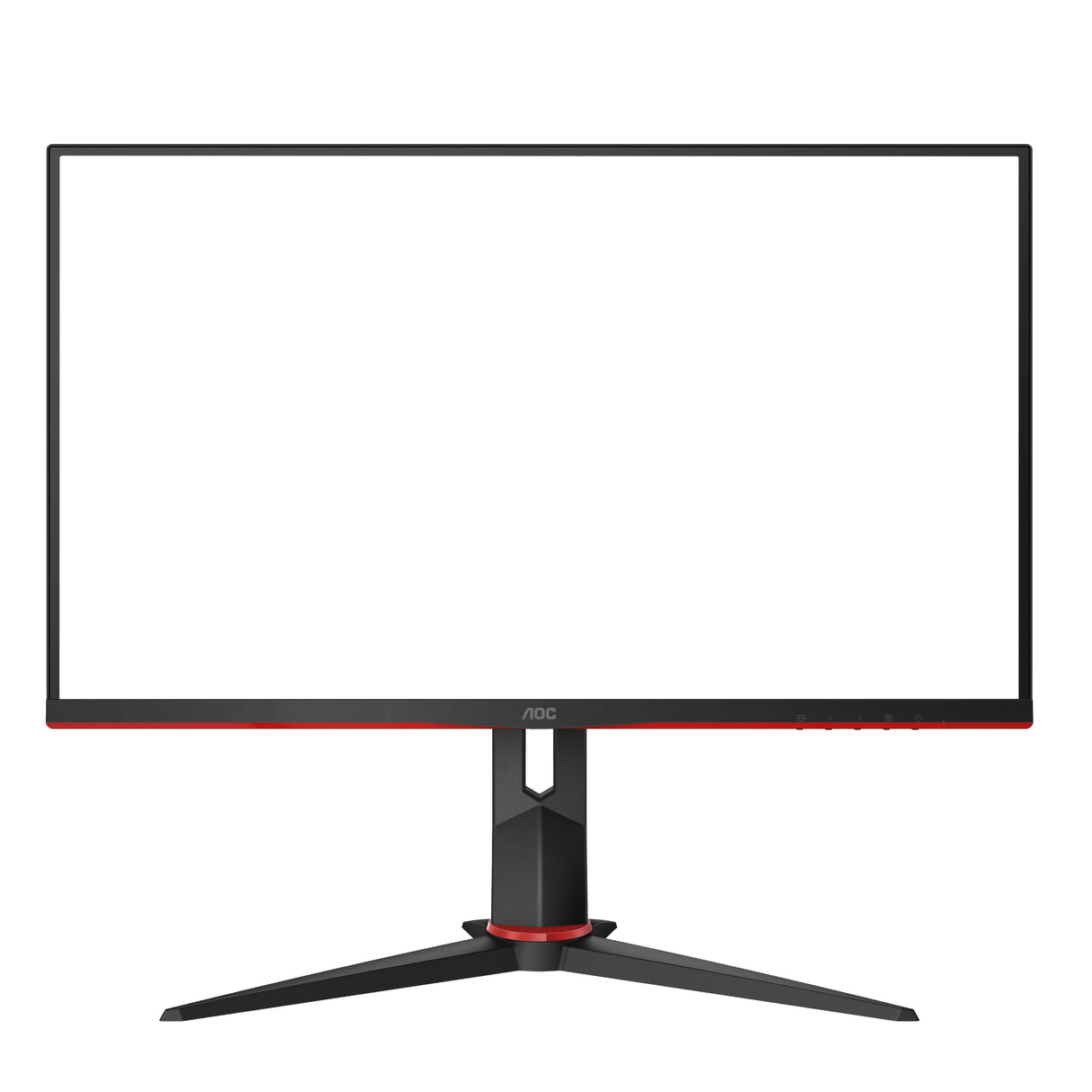 Monitor Gaming Aoc Q27g2s Eu 27' Qhd 1ms 165hz Ips Negro Y Rojo