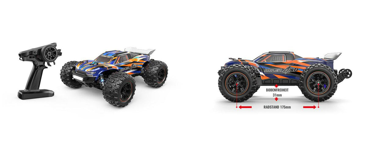 EAN 4260768517233 - Amewi 22619 modelo controlado por radio Truggy Motor eléctrico 1:16 imagen 4