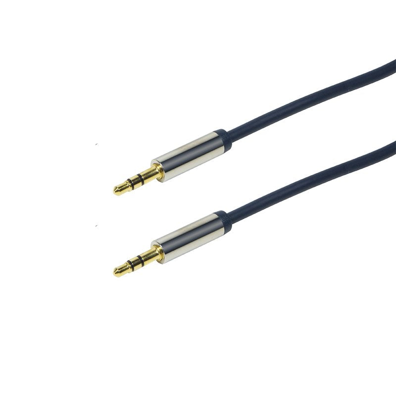 Logilink - Audio Cable 3.5 Stereo M/M, , 1.00 M, Blue