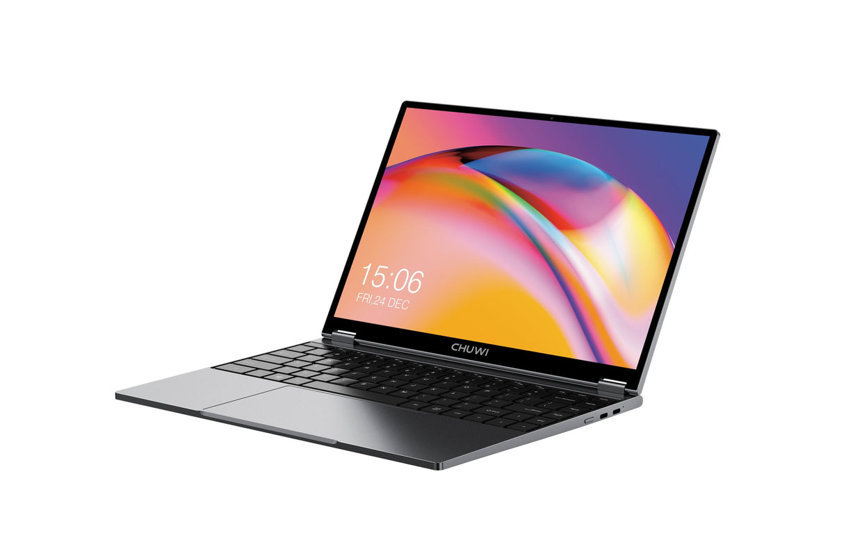 Chuwi Freebook Flip 360º Intel N100/12gb Ddr5/512gb Ssd/2k Táctil/W11 Gris - Portátil 13.5