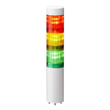 EAN 4938766012042 - PATLITE LR4-302WJNW-RYG luz para alarma Fijo Ámbar/Verde/Rojo LED imagen 1