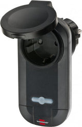 Conjunto De Interruptores Inalámbrico Exterior 2 X F (Cee 7/3) Negro