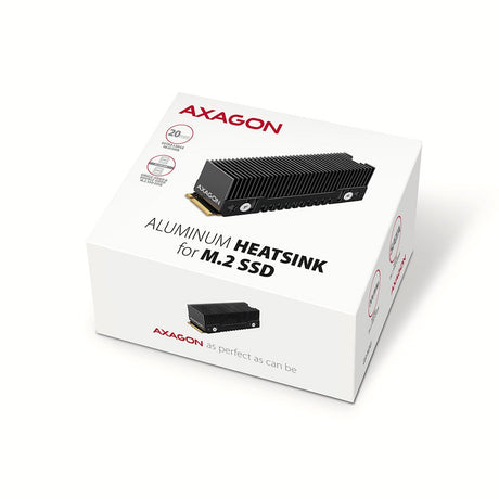 EAN 8595247907950 - Axagon CLR-M2XT M.2 SSD Passivkühler Aluminium - 2280 M.2 NVMe SSD, Unidad de estado sólido Disipador tér imagen 6