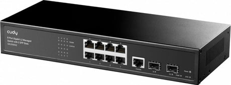 EAN 6971690792923 - Cudy GS2008S2 switch Gestionado L2 Gigabit Ethernet (10/100/1000) 1U Negro imagen 1