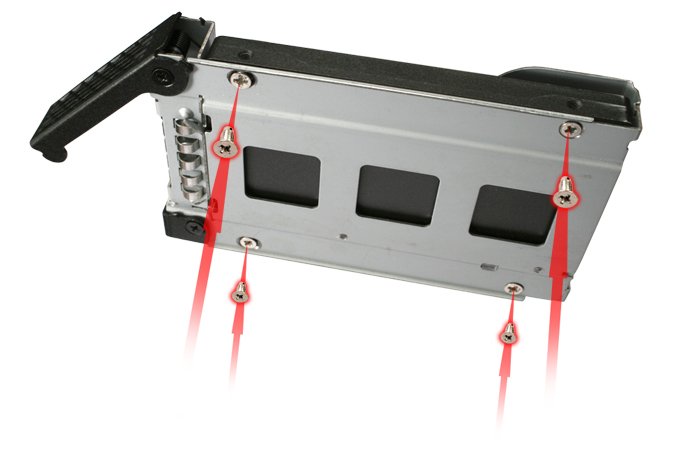 EAN 4711132868890 - Icy Dock MB991TRAY-B panel bahía disco duro Negro, Plata imagen 5