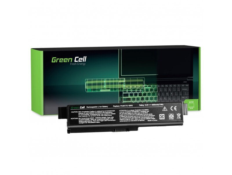 Green Cell Batería Para Toshiba Satellite C650 C650d C660 C660d L650d L655 L750 Pa3817u-1brs / 11,1v 6600mah