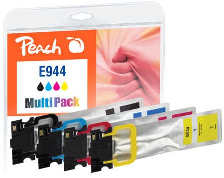 EAN 7640182389659 - Peach PI200-786 cartucho de tinta 4 pieza(s) Compatible Negro, Cian, Magenta, Amarillo imagen 1